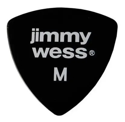 [PMG3737] Jimmy Wess - Plumillas en forma de Escudo, 50 Piezas Medianas Color: Negro Mod.JW-TR-MBK(50)