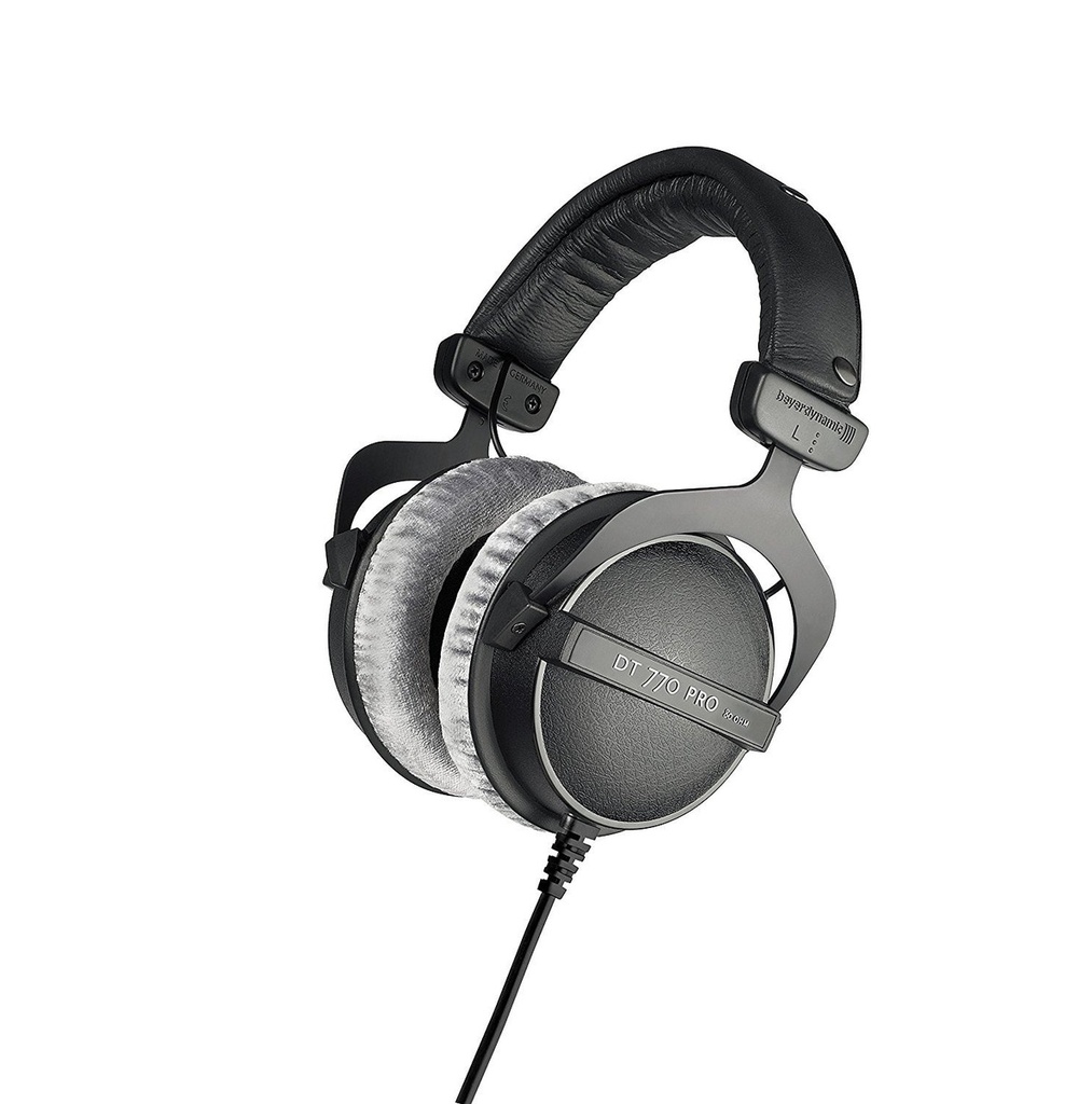 Beyerdynamic - Audífonos Cerrados Profesionales para Estudio, 80 Ohms Mod.DT 770 Pro 80