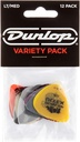 Dunlop - 12 Plumillas Variety Pack, Calibre: Light/Medium Mod.PVP101