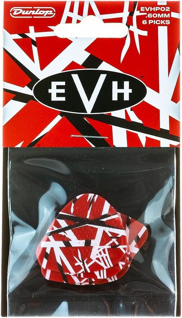 Dunlop - 6 Plumillas Van Halen, Frankestein Mod.EVHP02
