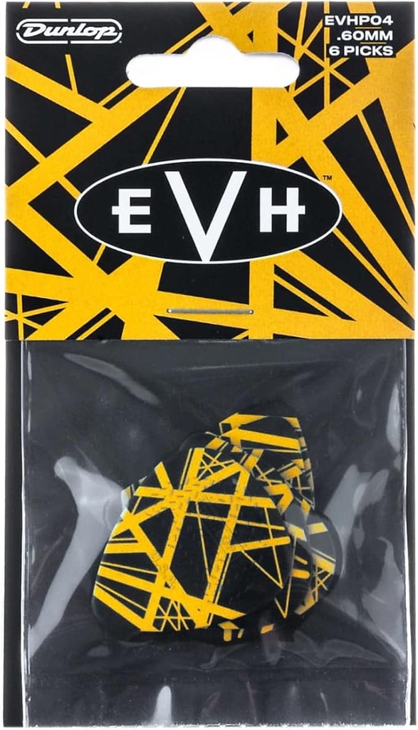 Dunlop - 6 Plumillas Van Halen, VHII Mod.EVHP04