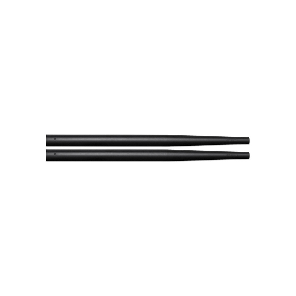 [IMP0508] Ahead - Cubiertas Pequeñas de Reemplazo para Baquetas, Color: Negro Mod.ST