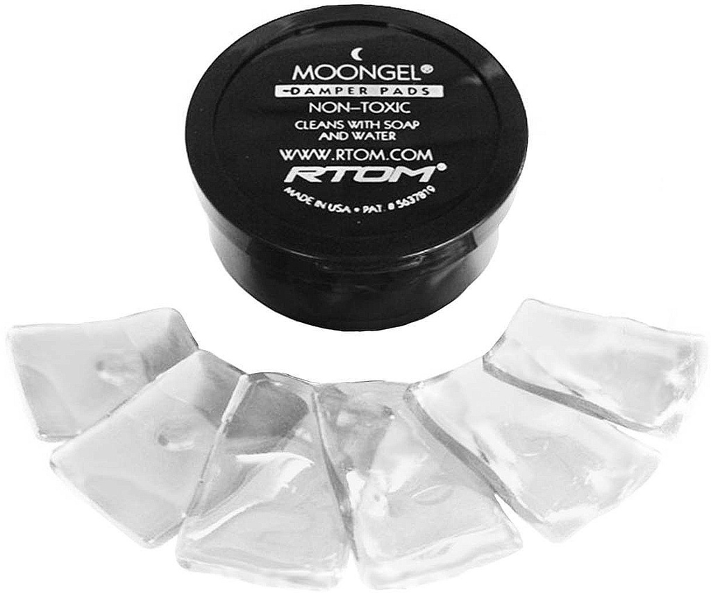 RTOM - Sordinas Moongel Damper Pads, Transparentes Mod.MGC