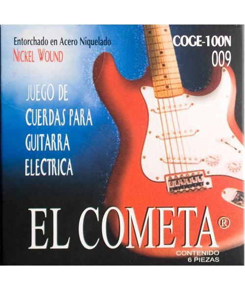 El Cometa - Encordado para Guitarra Eléctrica, .009-.042 Mod.E100N