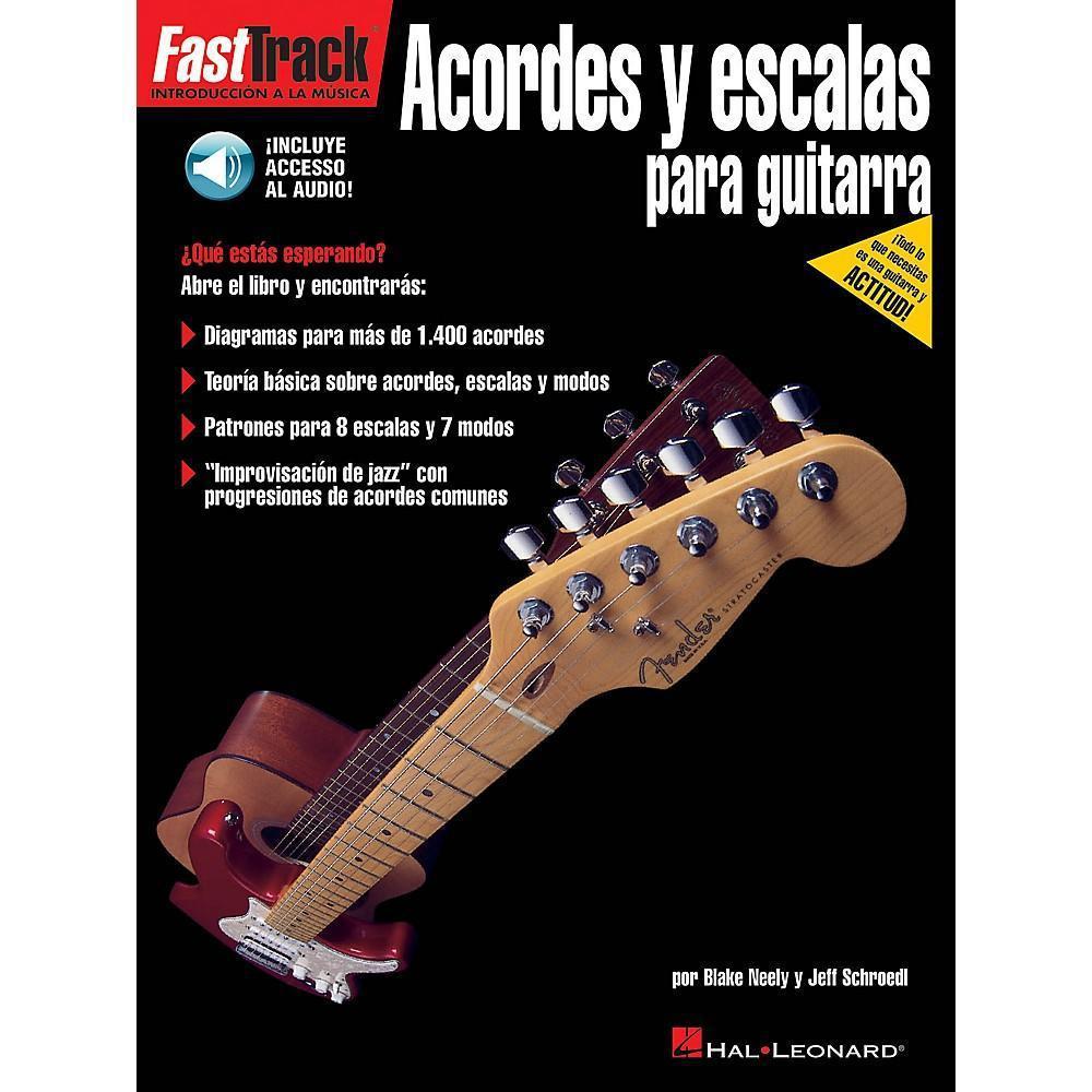 Hal Leonard - FastTrack Metodo Acordes y Escalas para Guitarra Mod.HL00696588