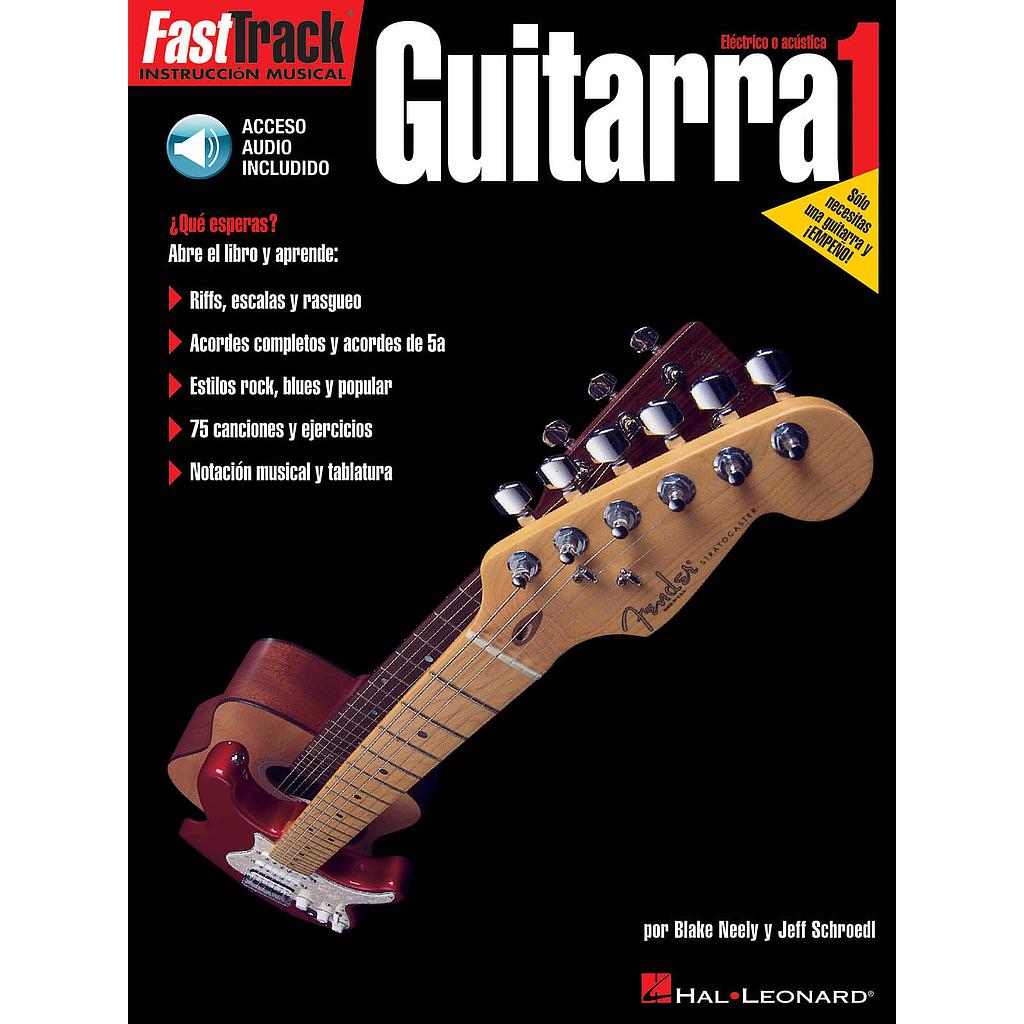Hal Leonard - FastTrack Método para Guitarra 1 Mod.HL00695593