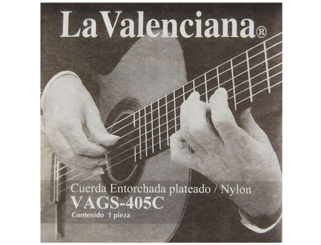 La Valenciana - Cuerda 5A para Guitarra Clásica, 12 Piezas Nylon Mod.405C