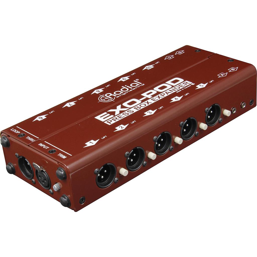 Radial - Splitter Pasivo con Calidad Broadcast Mod.Exopod