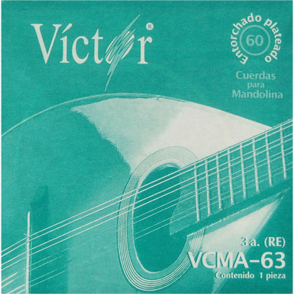 Victor - Cuerdas para Mandolina 3A, 10 piezas Mod.63