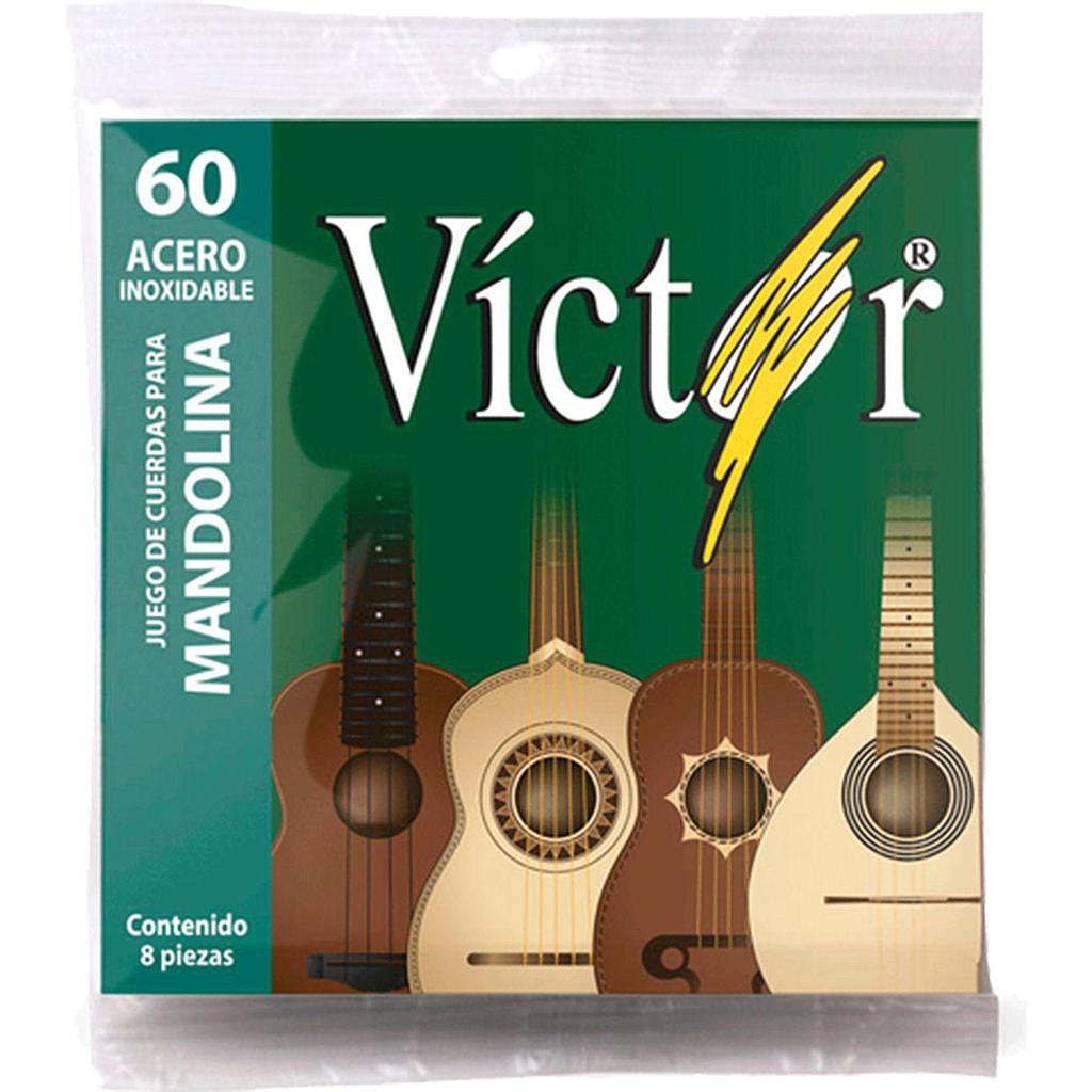 Victor - Encordado para Mandolina, Acero Mod.60