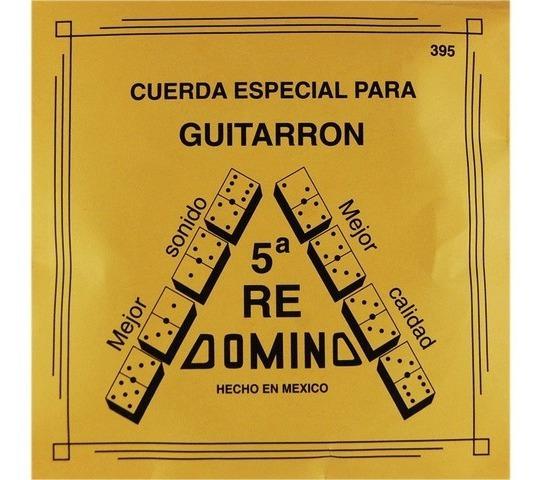 Domino - Cuerdas 5A para Guitarrón, 12 Piezas Plata Mod.395(12)