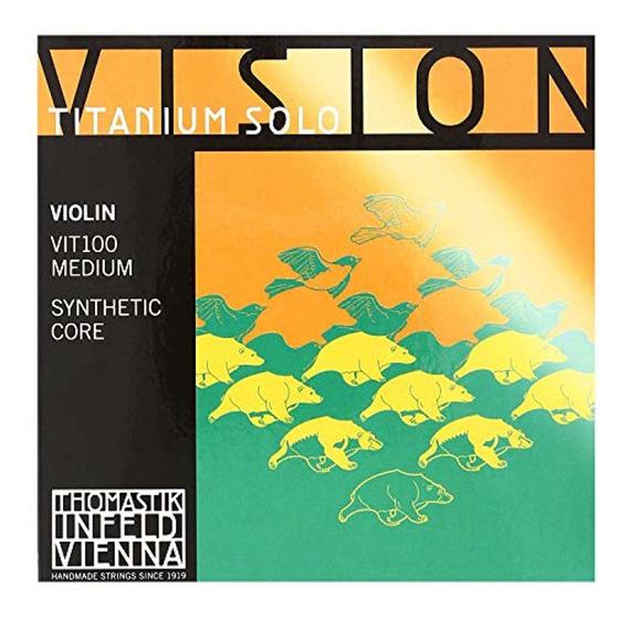 Thomastik - Encordado Vision Titanium Orchestra para Violín 4/4 Mod.VIT100