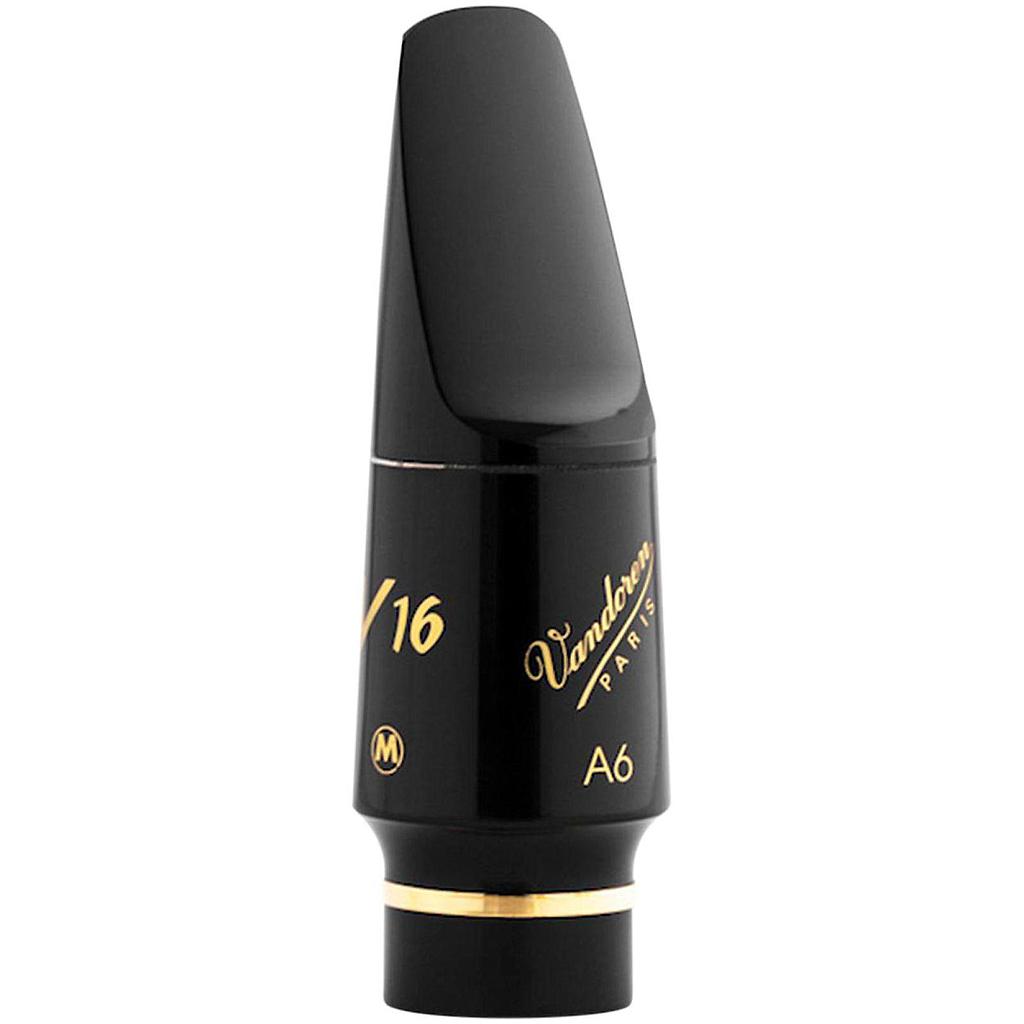 Vandoren - Boquilla para Sax Alto v16 a6 med.ebon Mod.SM812M