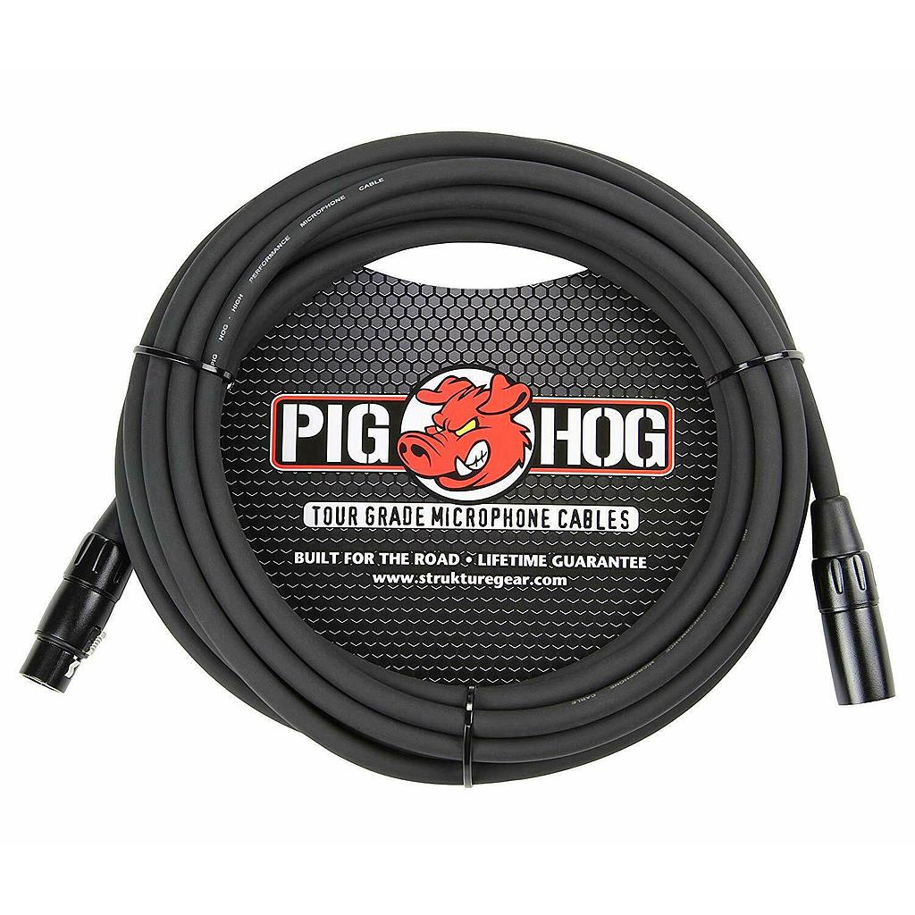 Pig Hog - Cable para Micrófono, Tamaño: 7.62 mts. Mod.PHM25