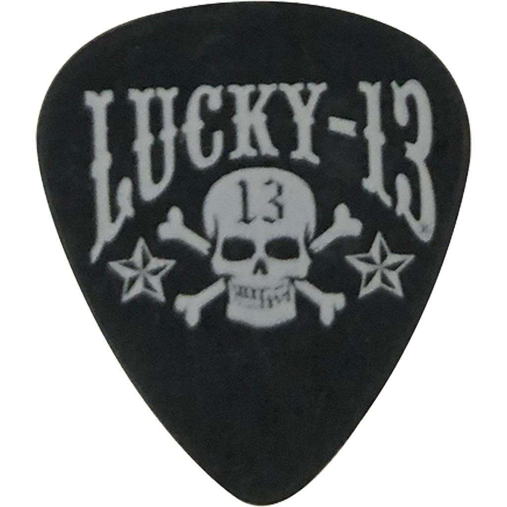 Dunlop - 36 Plumillas Lucky 13 Skull y Stars, Calibre: .73 mm Mod.L04R.73L13