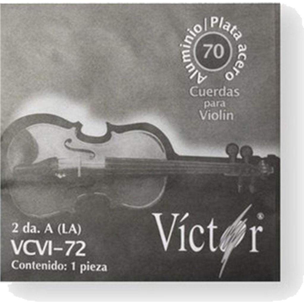 Victor - Cuerdas para Violin 2A Victor, Acero Mod.72