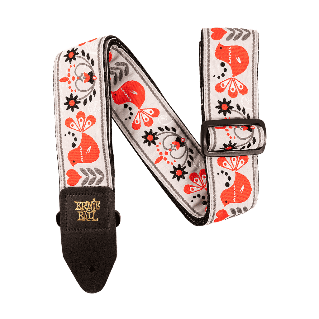 Ernie Ball - Tahali Jacquard Red Bird para Guitarra Mod.4689