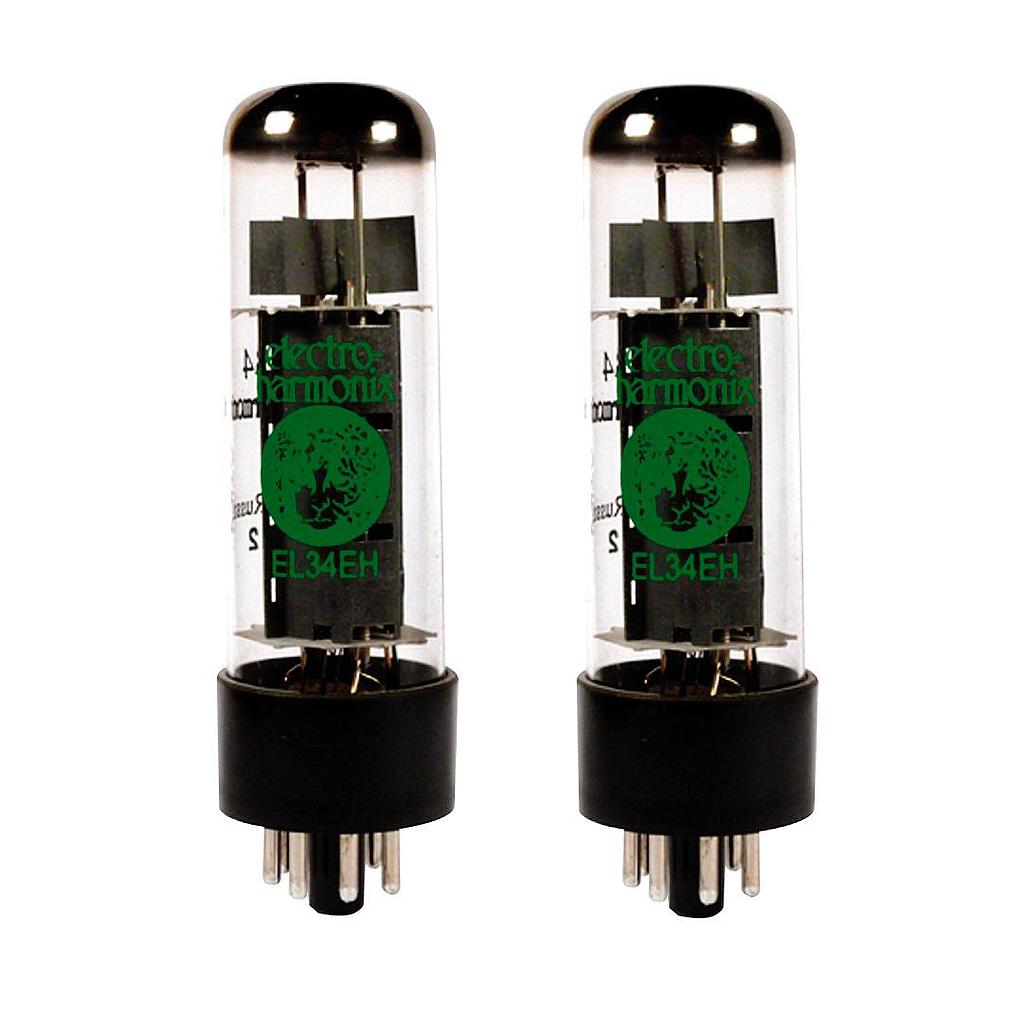 Electro-Harmonix - Par de Bulbos Válvulas Matched Pair para Amplificador Mod.EL34EH PM