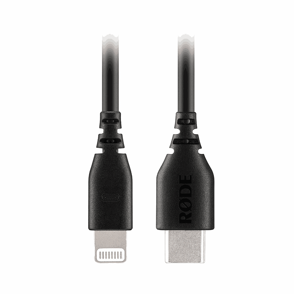 Rode - Cable Lightning a USB-C de 30 cm para WIGO II y IA Micro Mod.SC21