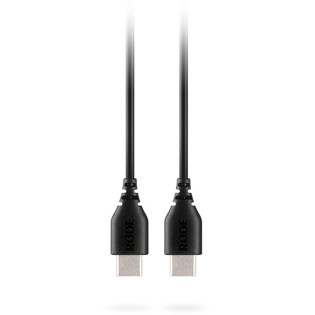 Rode - Cable USB-C a USB-C de 30 cm para WIGO II, IA Micro y VideoMic Go II Mod.SC22