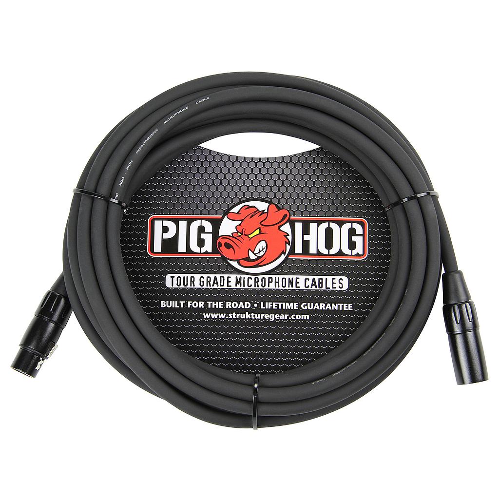 Pig Hog - Cable para Micrófono, Tamaño: 9.14 mts. Mod.PHM30