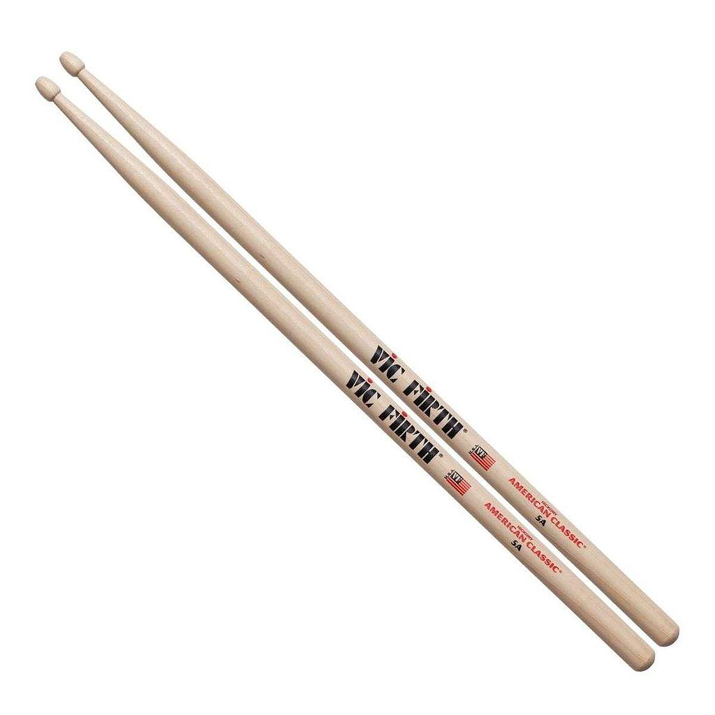 Vic Firth - Baquetas 5A American Classic, Punta: Madera Mod.5A.1