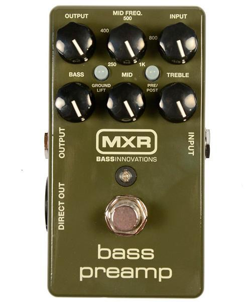 Dunlop - Pedal MXR Bass Preamp Mod.M81