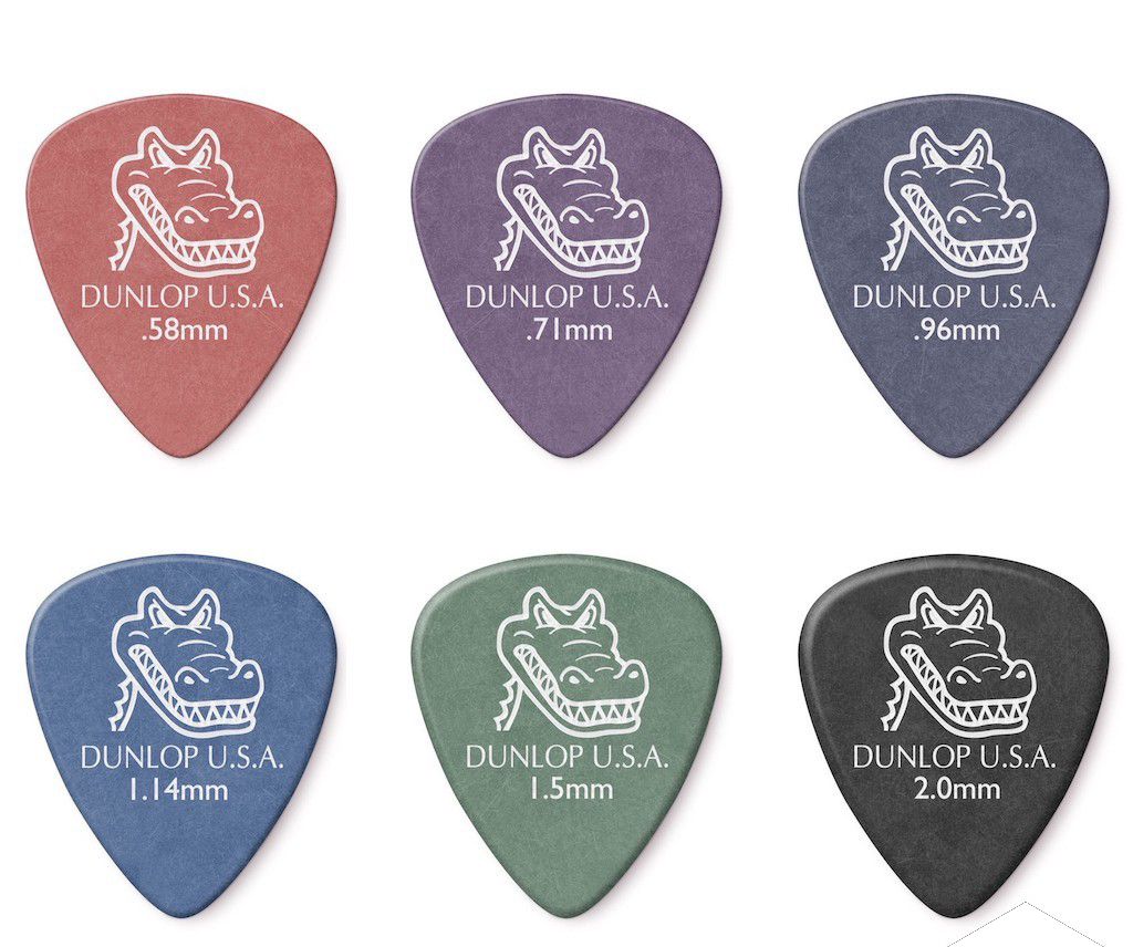 Dunlop - Plumillas Gator Grip, 36 Piezas Mod.417B