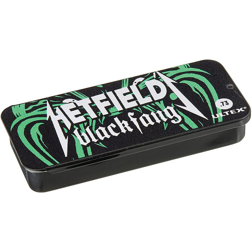 Dunlop - Plumillas Hetfield's Black Fang 0.73 con Estuche Mod.PH-112T.73