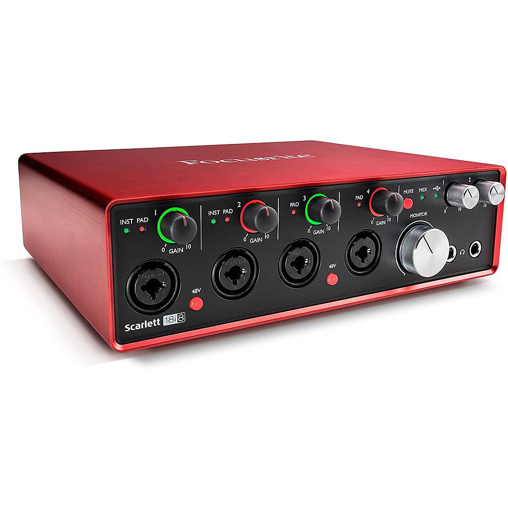 Focusrite - Scarlett 18i8 2da Gen. Mod.MOSC0018