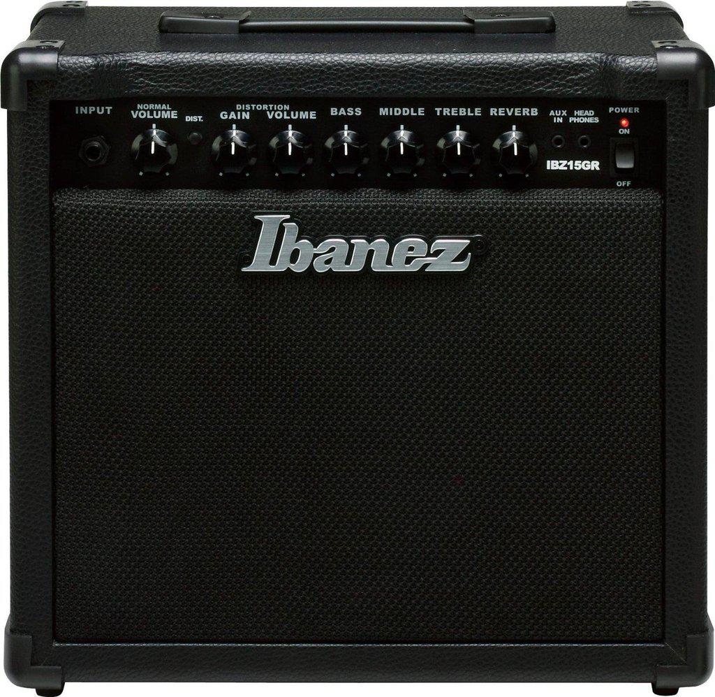 Ibañez - Combo para Guitarra Eléctrica 15W 1 x 8 Mod.IBZ15GR-N