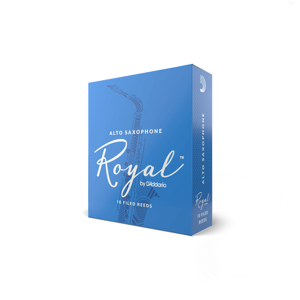 D'Addario - Cañas Royal para Sax Alto, 10 Piezas Mod.RJB10__