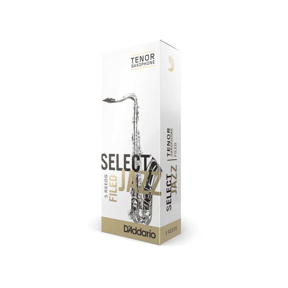 D'Addario - Cañas Select Jazz para Sax Tenor, 5 Piezas Mod.RSF05TSX__