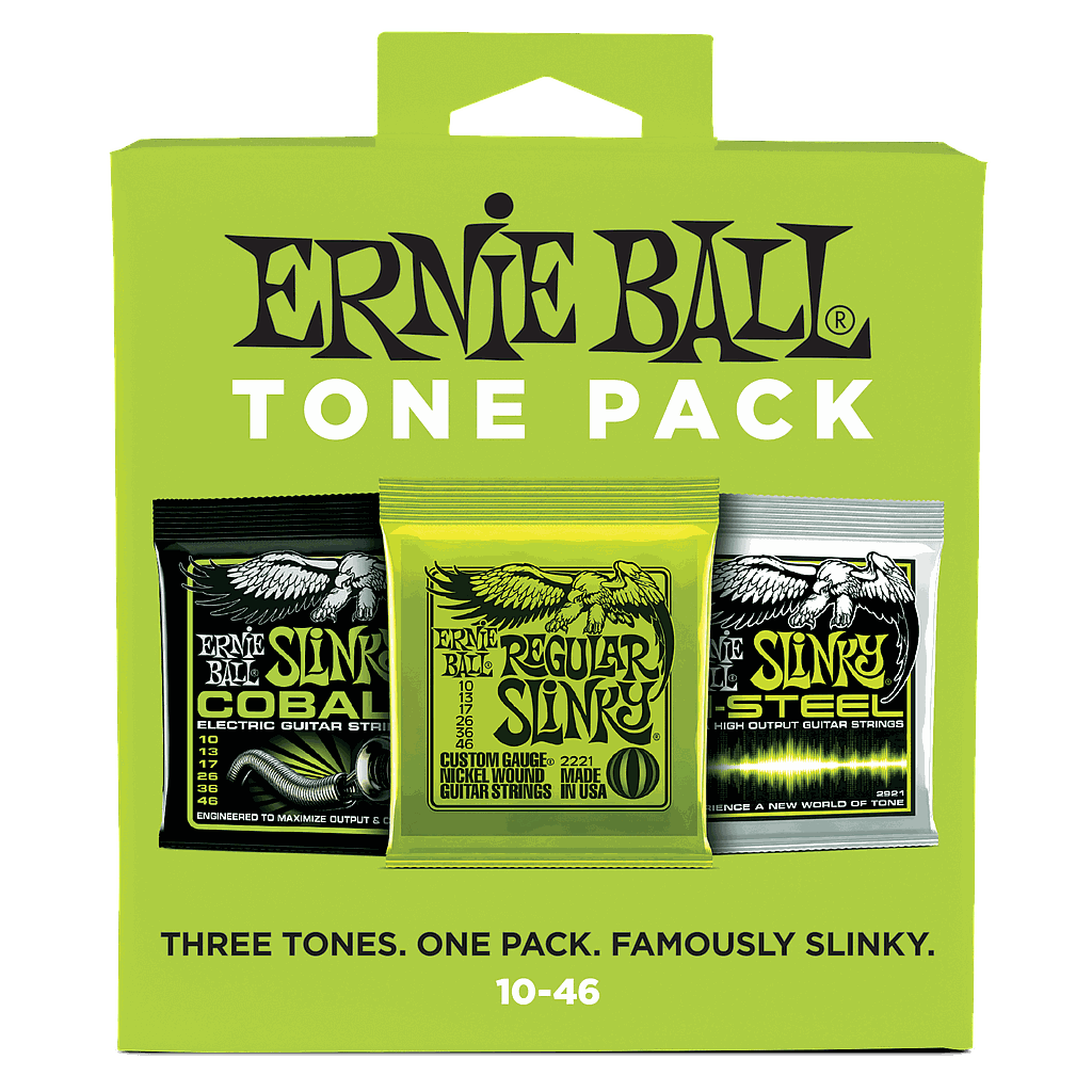 Ernie Ball - Juego de Encordados Tone Pack Regular Slinky 10-46 Mod.3331