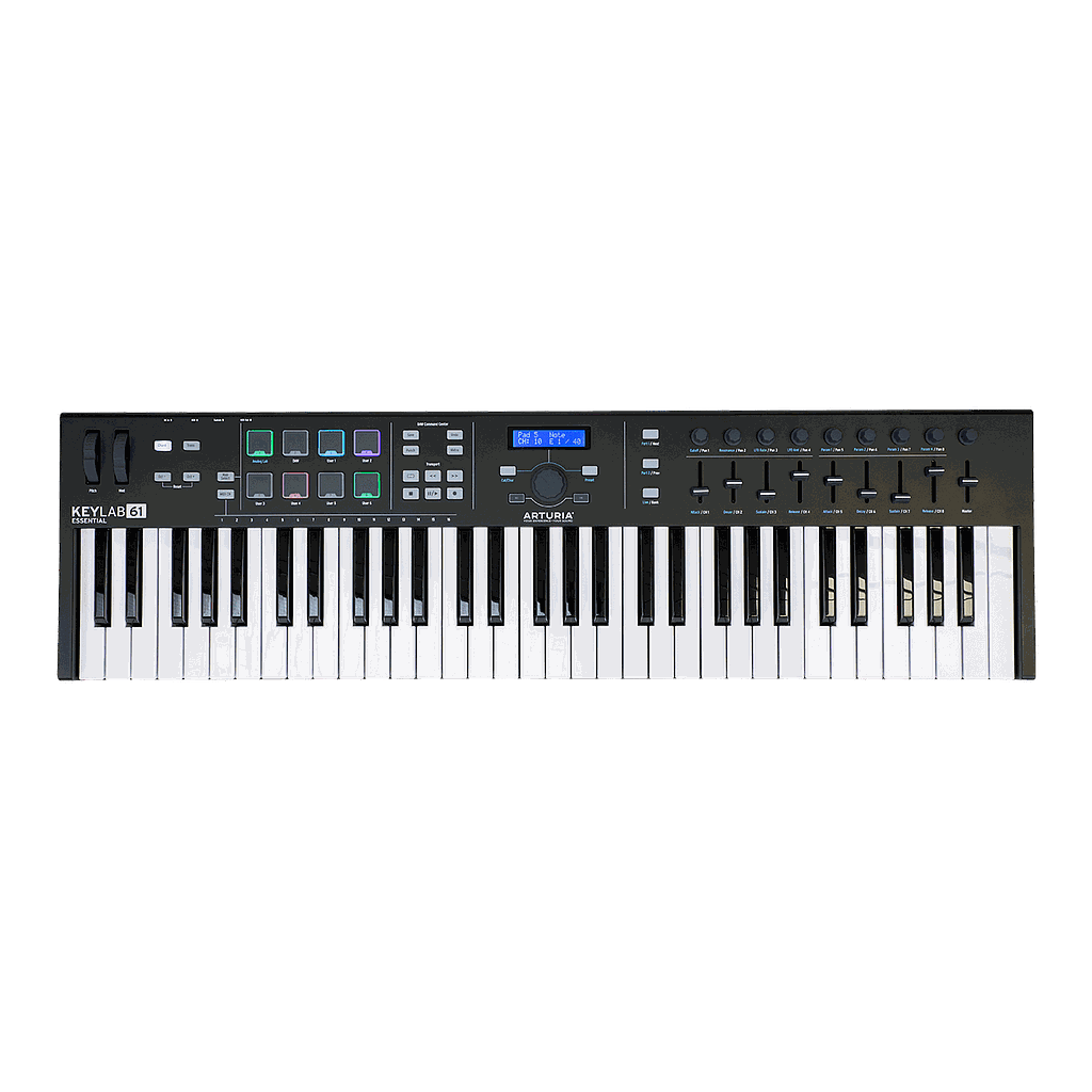 Arturia - Teclado Controlador MIDI Keylab Essential 49, Color: Negro