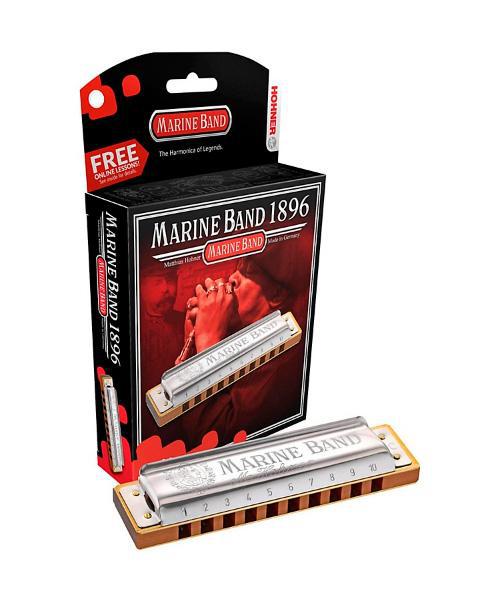 Hohner - Armónica Marine Band En Do Natural Menor Mod.M1896416X