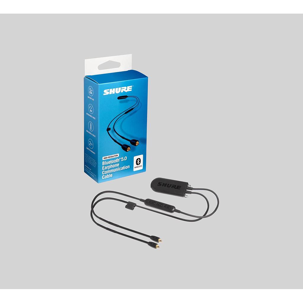 Shure - Cable con Receptor Bluetooth con Control para los Audífonos SE Mod.RMCE-BT2