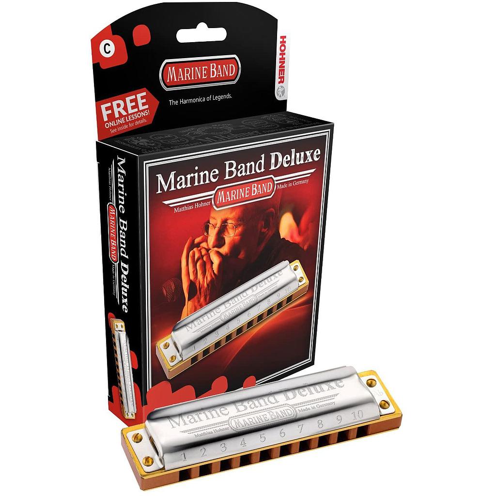 Hohner - Armónica Marine Band Deluxe en La Bemol Mayor Mod.M200509X