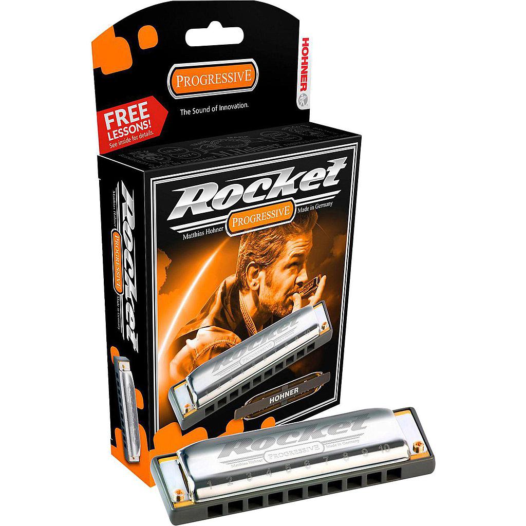 Hohner - Armónica Rocket en Mi Bemol Mayor Mod.M2013046X