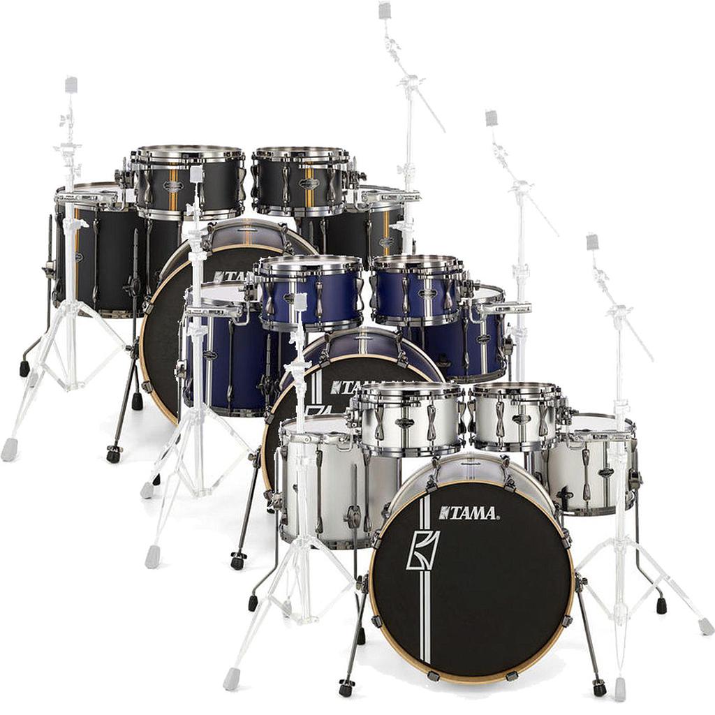 Tama - Batería Superstar Hyper-Drive Maple de 5 Piezas con Atriles Mod.ML52HZBN2-___