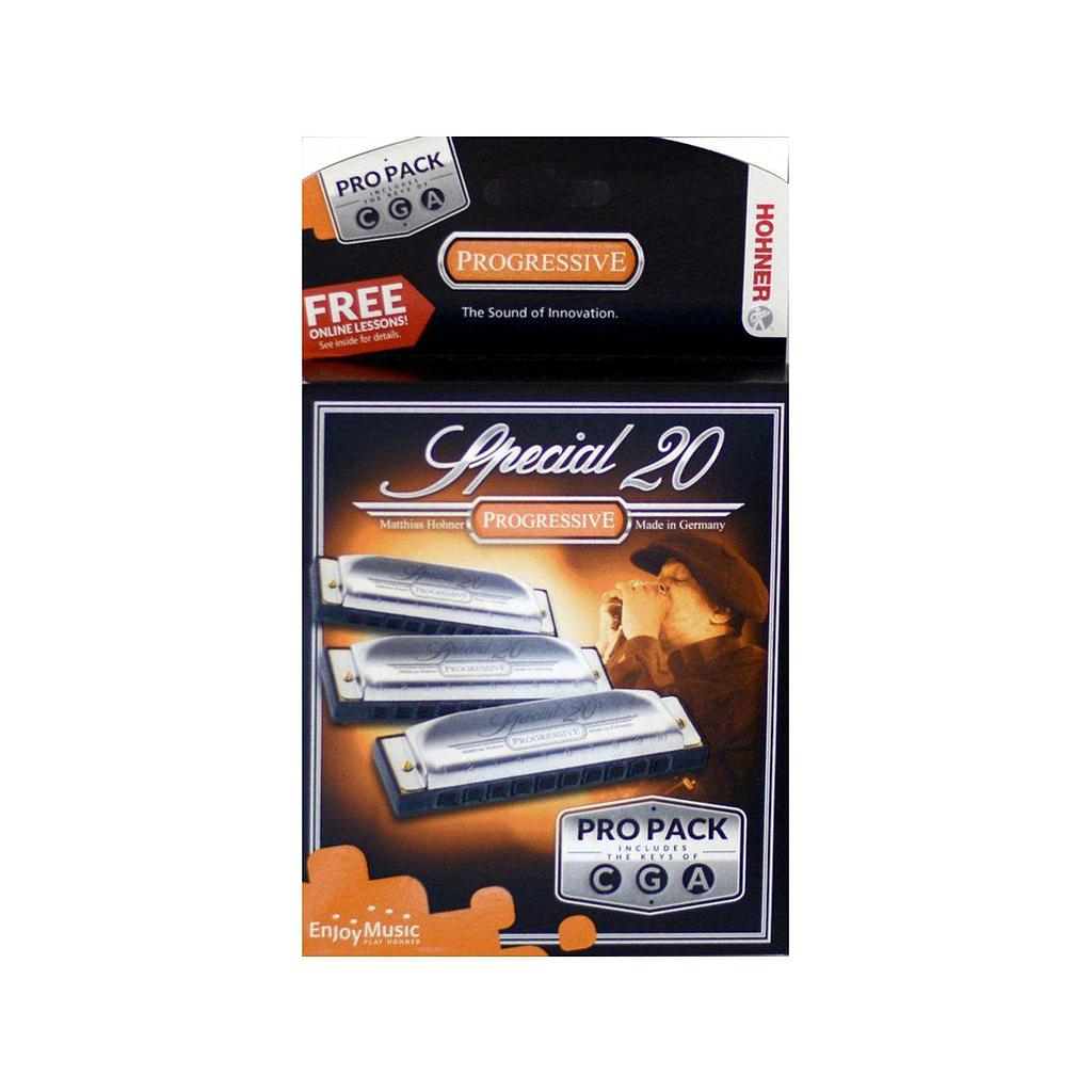 Hohner - Kit de Armónicas Special 20 Classic en Do/Sol/La-Mayor Mod.M5601XP