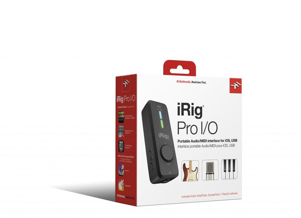 IK Multimedia - Interfaz de Audio iRig Pro I/O para iPhone, iPad y Mac Mod.IP-IRIG-PROIO-IN