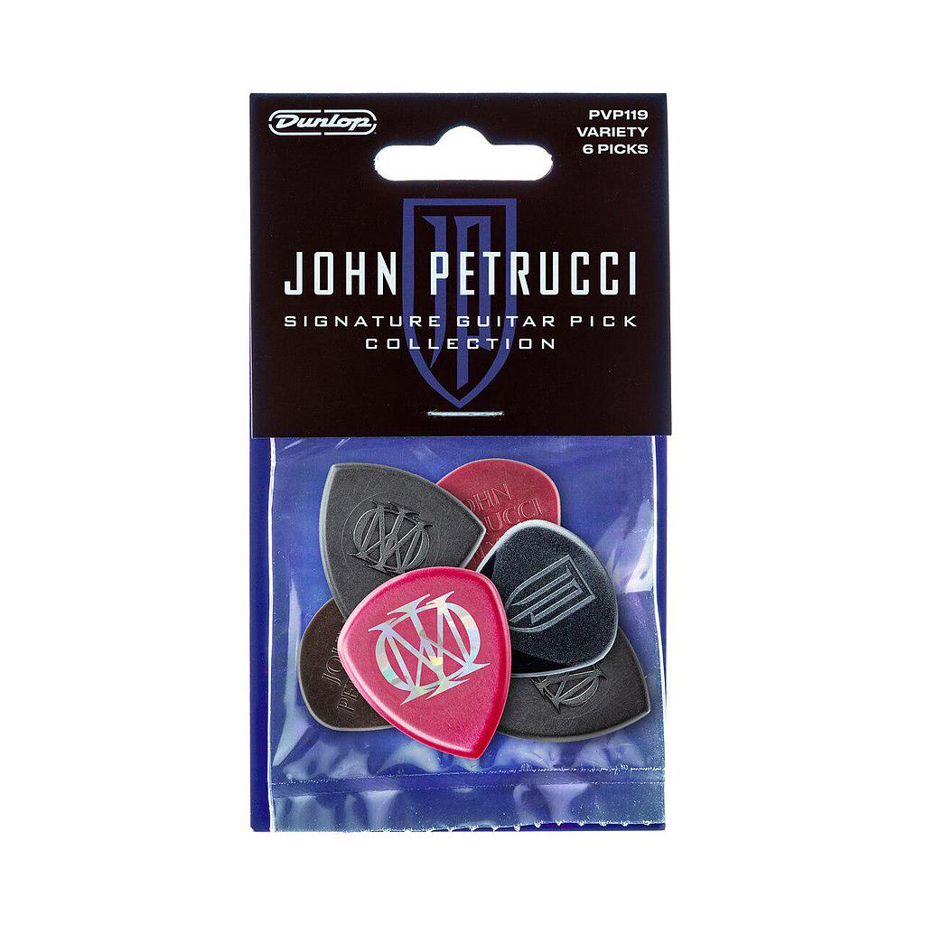 Dunlop - 6 Plumillas John Petrucci de Colección Mod.PVP119