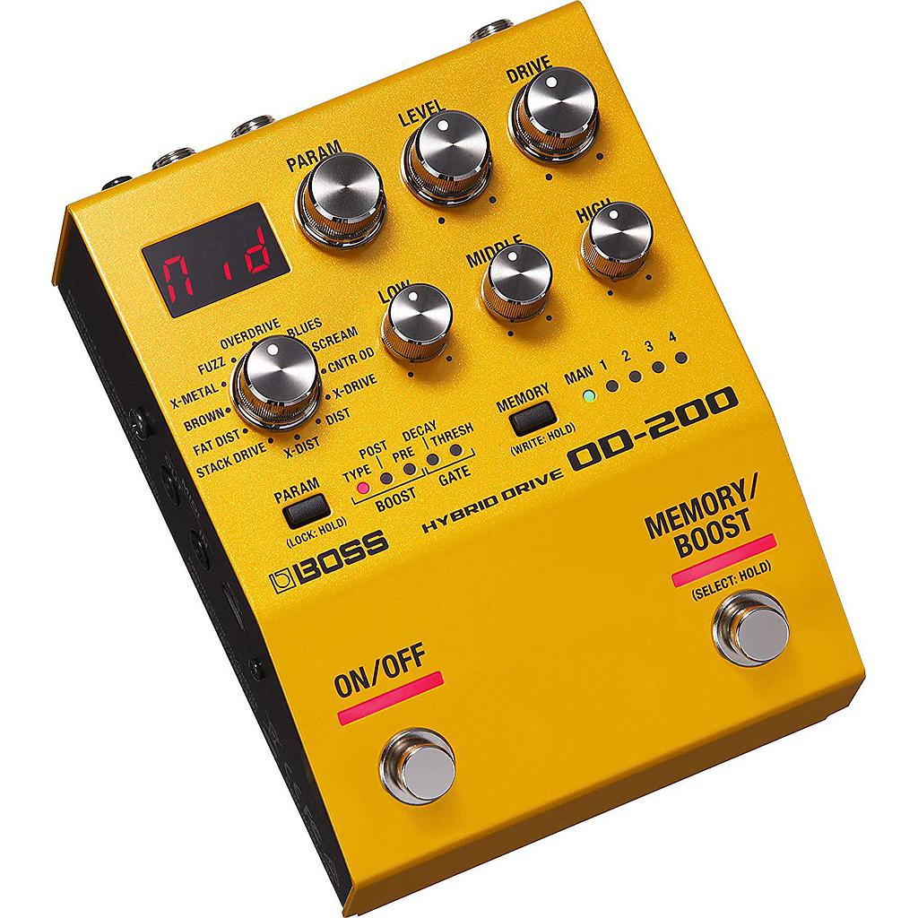 Boss - Pedal de Efecto Over Drive Digital Mod.OD-200