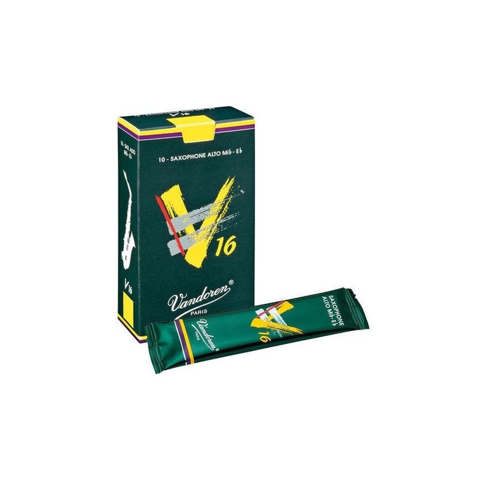 Vandoren - 10 Cañas V16 para Saxofón Alto Mod.SR70__