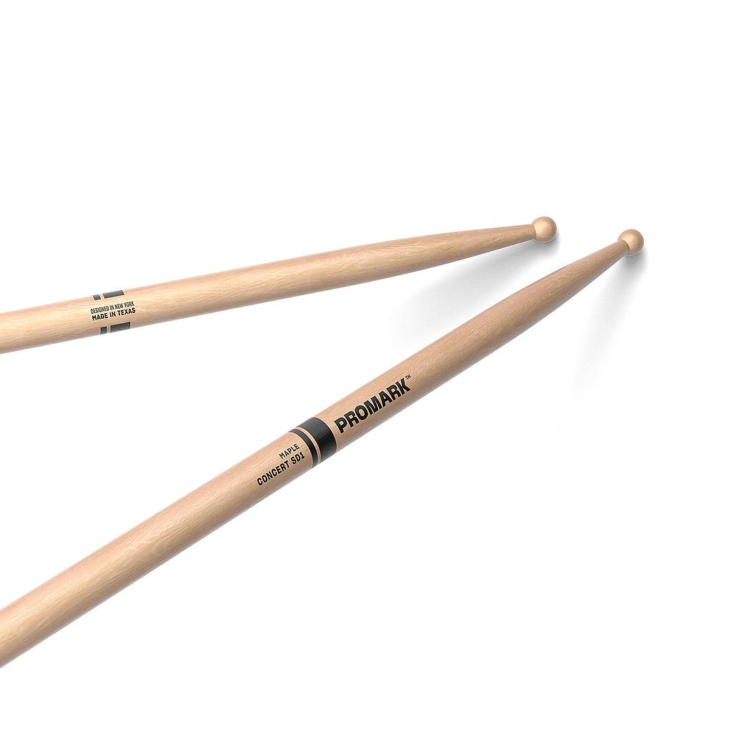 Promark - Baquetas SD1 Hickory, Punta: Madera Mod.TXSD1W