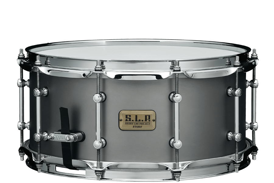 Tama - Tarola "S.L.P." 6.5" x 14" de Acero, Color: Gris Mod.LSS1465
