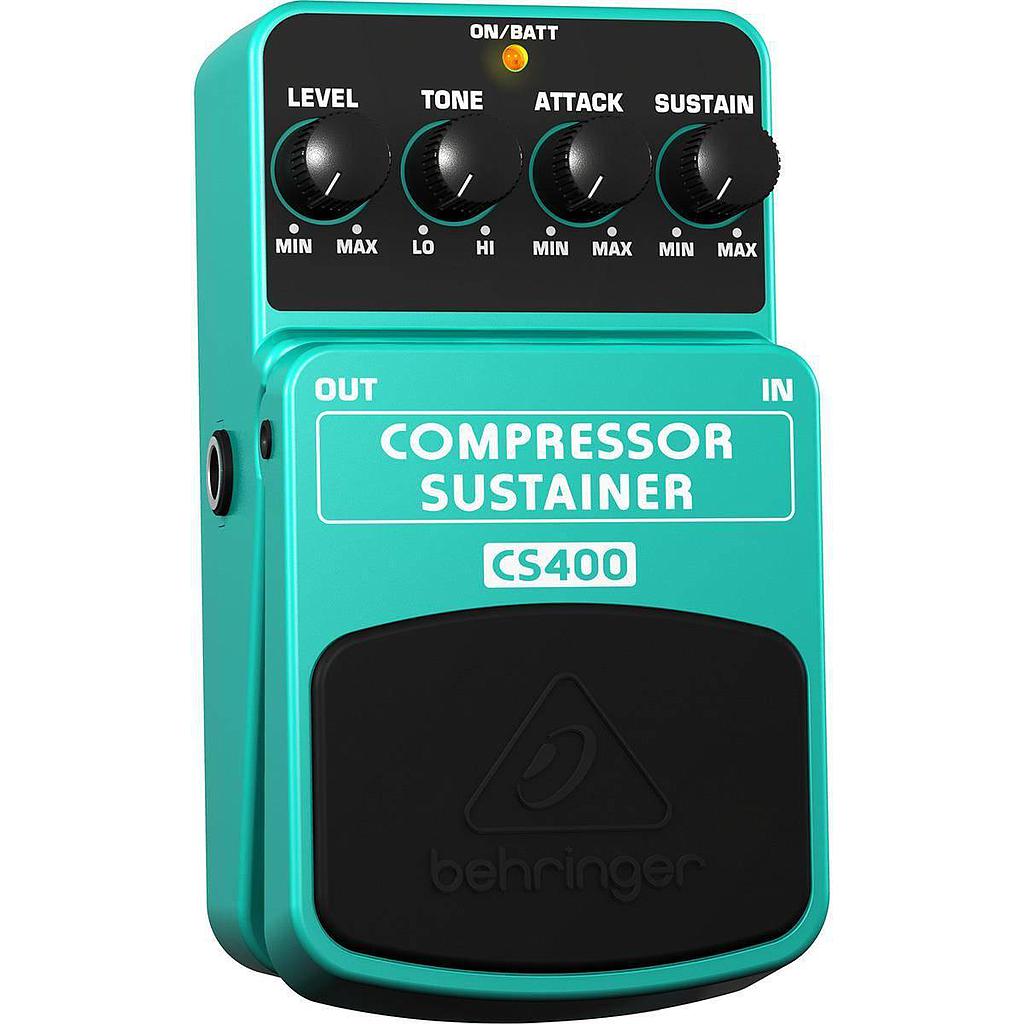 Behringer - Pedal de Efecto Compressor/Sustainer Mod.CS400