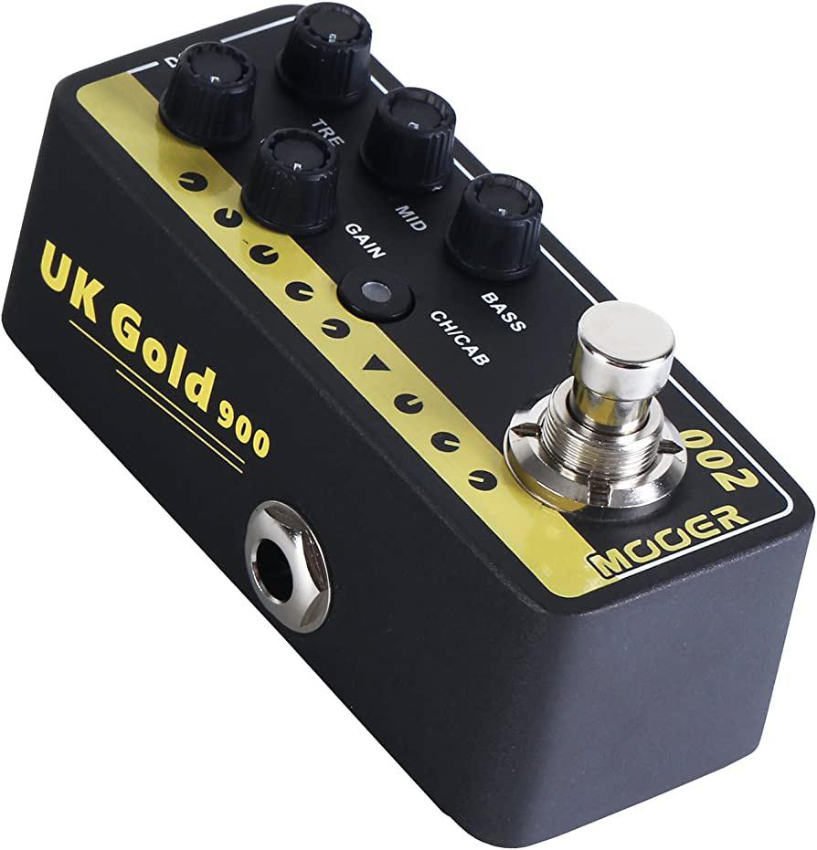 Mooer - Pedal de Efecto UK Gold 900 Mod.Micro Preamp 002 - UK Gold 900