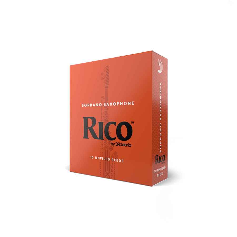 D'Addario - 10 Cañas Rico para Saxofón Soprano Mod.RIA10__